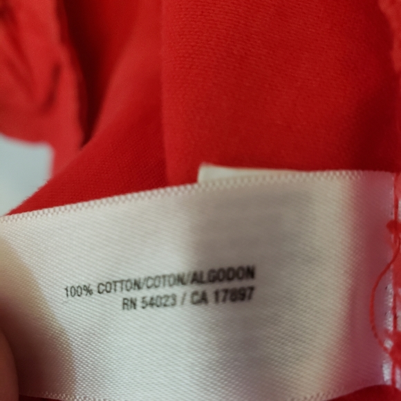 Twill Utility Jacket- Red - Picture 5 of 9